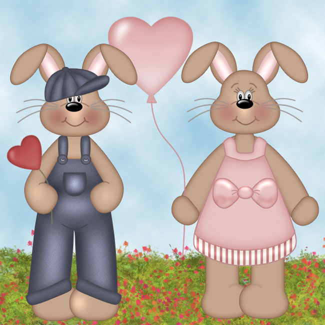 Bunnyboy und Bunnygirl