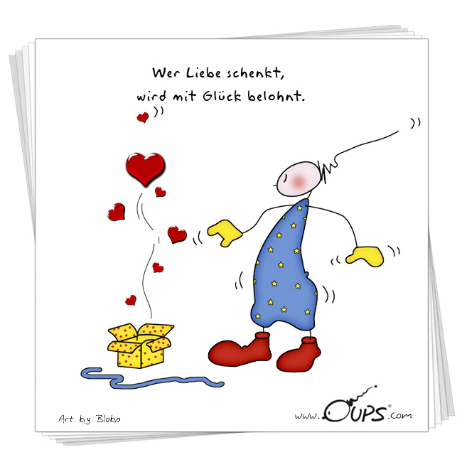 Wer Liebe schenkt...