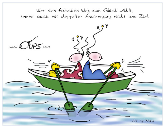 Wer den falschen....